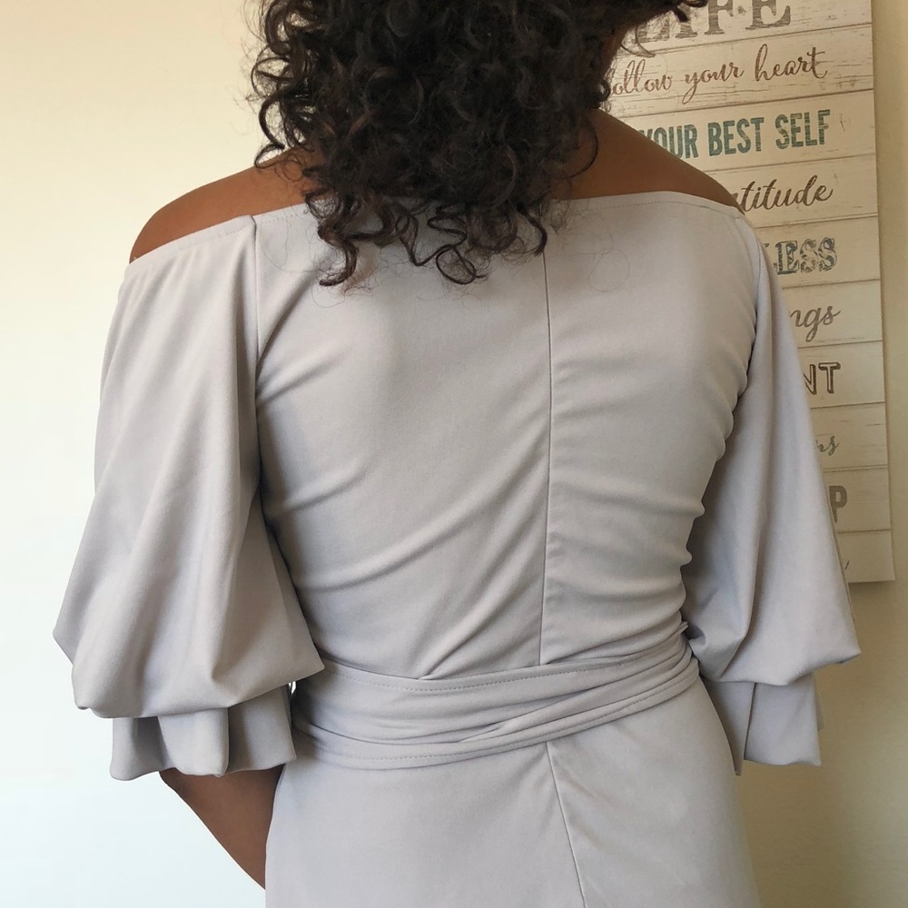 Off the Shoulder Jumpsuit - Picture 6 of 7